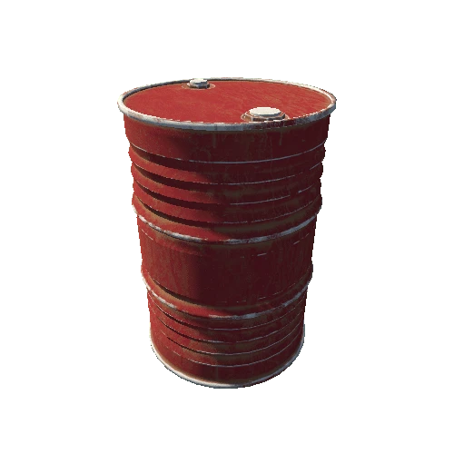 Multiridge _Barrel_Two_Caps_Dirty_Red